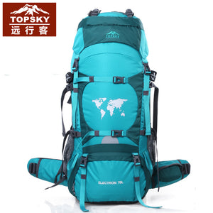 70L  Professional Mountaineering Bag Outdoor Travel Backpack Men And Women Waterproof Hiking Backpack 70L A4840