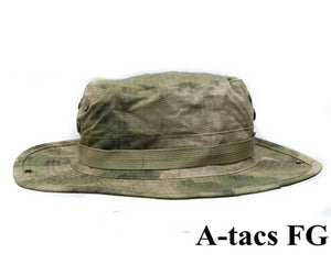 Outdoor Hiking Travel Boonie Cap Hunting Tactical Airsoft Military Camouflage Hat Camping Sun Cap Bucket Style Fisherman Hats