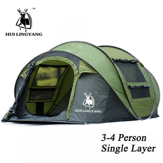 HUI LINGYANG throw tent outdoor automatic tents throwing pop