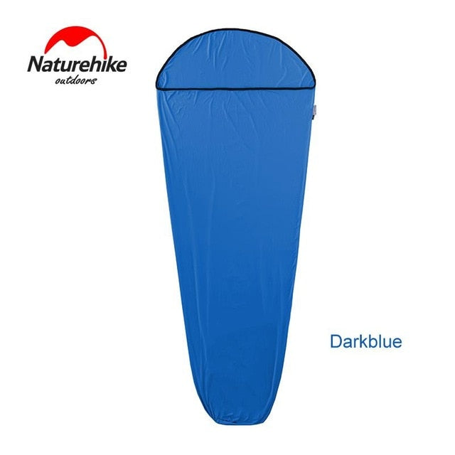 Naturehike Outdoors High Elasticity Mummy Sleeping Bag Camping Ultralight Sleeping Bag Liner Portable Sheet Hotel Anti Dirty