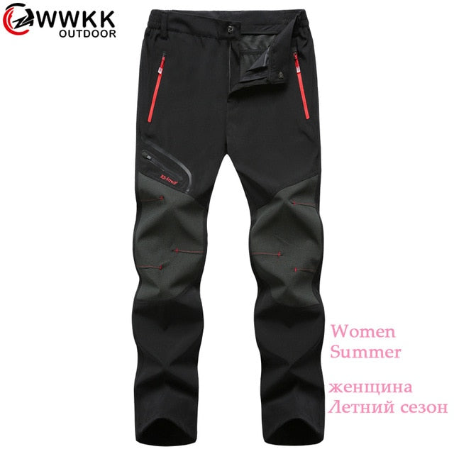 Waterproof Trekking Hiking Pants Men Softshell Fishing Camping Climb Ski tactical Trousers Summer Winter Breathable Outdoor Pant