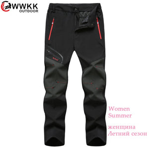Waterproof Trekking Hiking Pants Men Softshell Fishing Camping Climb Ski tactical Trousers Summer Winter Breathable Outdoor Pant