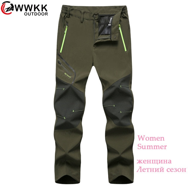 Waterproof Trekking Hiking Pants Men Softshell Fishing Camping Climb Ski tactical Trousers Summer Winter Breathable Outdoor Pant