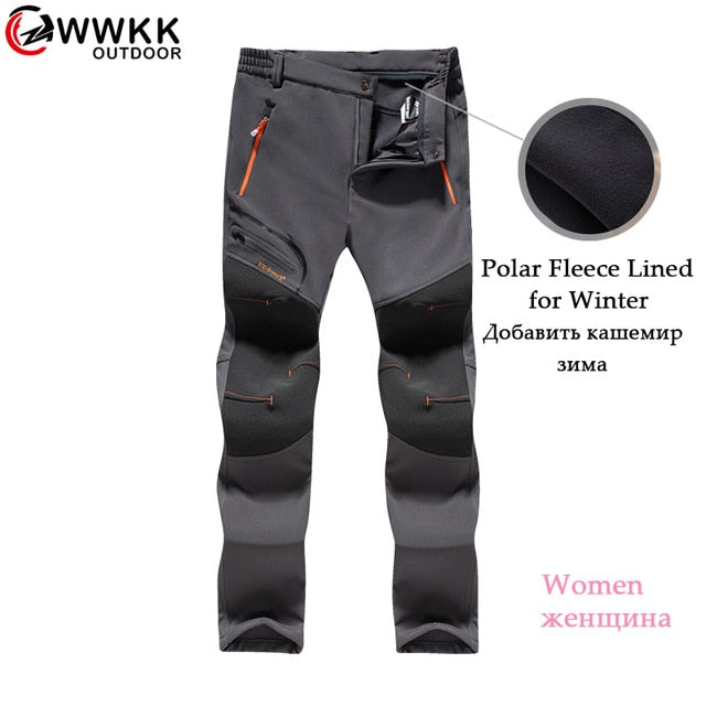 Waterproof Trekking Hiking Pants Men Softshell Fishing Camping Climb Ski tactical Trousers Summer Winter Breathable Outdoor Pant