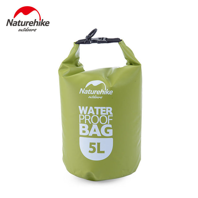 NatureHike 2L 5L Outdoor Waterproof Bags Ultralight Camping Hiking Dry Organizers Drifting Kayaking Swimming Bags NH15S222-D