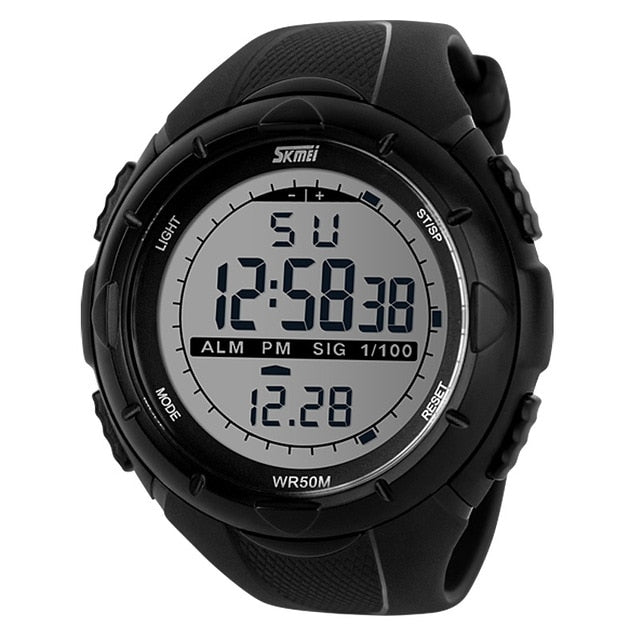 SKMEI Fashion Sport Watch Men Military Army Watches Alarm Clock Shock Resistant Waterproof Digital Watch Reloj Hombre 2019 New