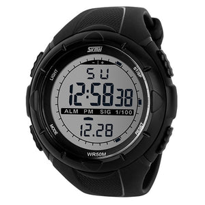 SKMEI Fashion Sport Watch Men Military Army Watches Alarm Clock Shock Resistant Waterproof Digital Watch Reloj Hombre 2019 New
