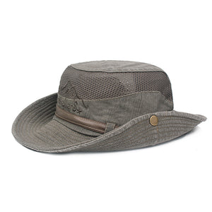 TACVASEN Military Men Tactical Hats Caps Sun Boonie Hat Summer Sun Protection Cap Men's Safari Army Fish Hunt Hats Adjustable