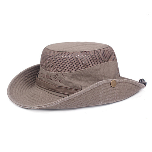 TACVASEN Military Men Tactical Hats Caps Sun Boonie Hat Summer Sun Protection Cap Men's Safari Army Fish Hunt Hats Adjustable
