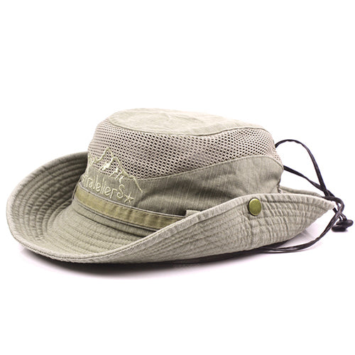 TACVASEN Military Men Tactical Hats Caps Sun Boonie Hat Summer Sun Protection Cap Men's Safari Army Fish Hunt Hats Adjustable
