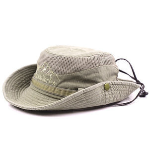 TACVASEN Military Men Tactical Hats Caps Sun Boonie Hat Summer Sun Protection Cap Men's Safari Army Fish Hunt Hats Adjustable