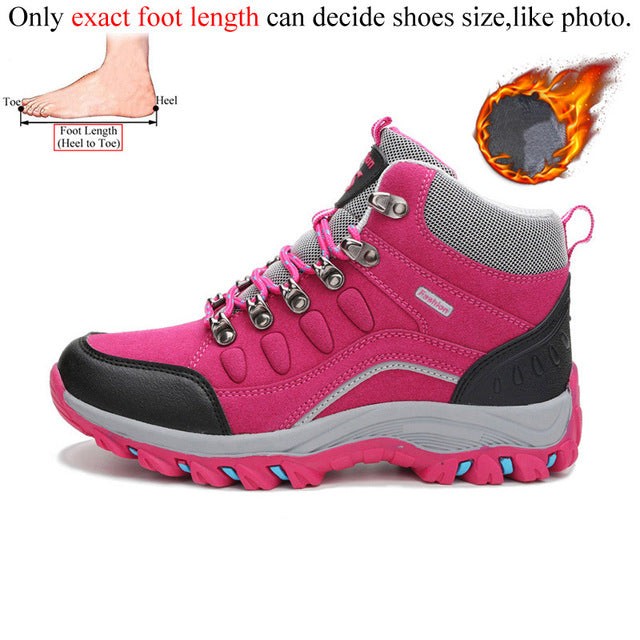 waterproof hiking shoes woman outdoor trekking boots climbing treking mountain women tracking hike professional botas senderismo