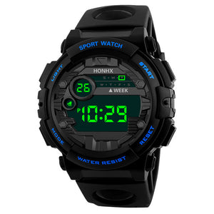 Luxury Men Digital Watch Date Sport Men Watch Outdoor Electronic Watch LED Luminous Multi Function Wrist Watches reloj hombre