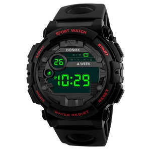 Luxury Men Digital Watch Date Sport Men Watch Outdoor Electronic Watch LED Luminous Multi Function Wrist Watches reloj hombre
