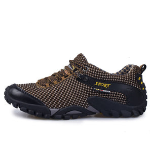 New Spring Men Hiking Shoes Waterproof Anti-Skid Outdoor Trekking Sneakers High Quality Climbing Sports Shoes Large Size 39~47