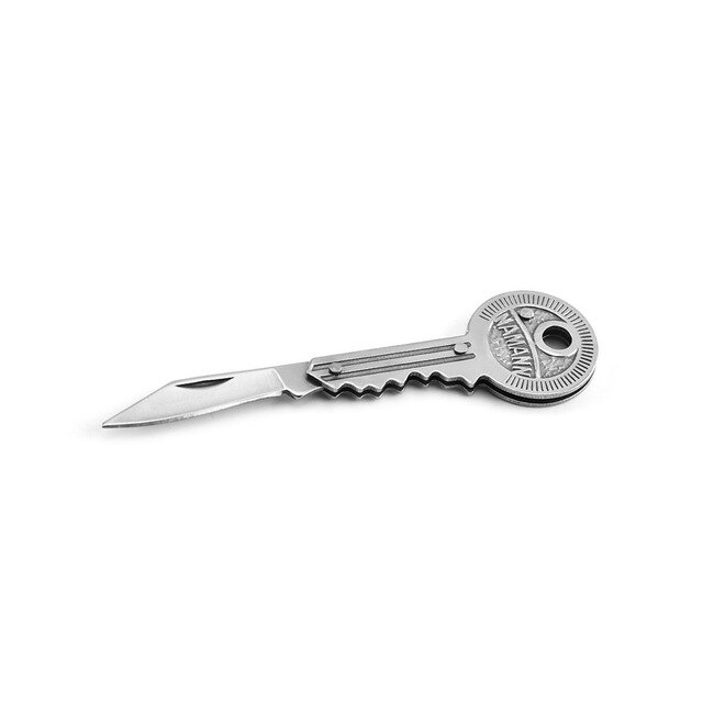 Stainless Steel Unboxing Mini Knife Sharp Portable Folding Small Blade Portable Keychain Small Hanging Outdoor Camping Knife