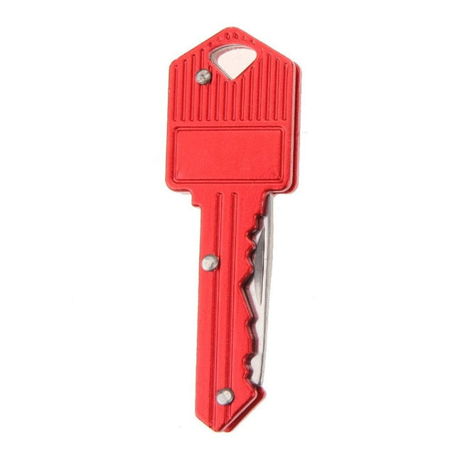 Stainless Steel Unboxing Mini Knife Sharp Portable Folding Small Blade Portable Keychain Small Hanging Outdoor Camping Knife