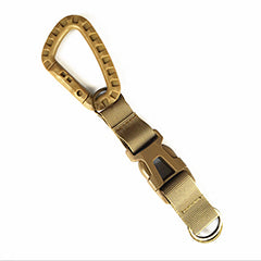 Outdoor Camping Tactical Carabiner Backpack Hooks Olecranon Molle Hook Survival Gear EDC Military Nylon Keychain Clasp