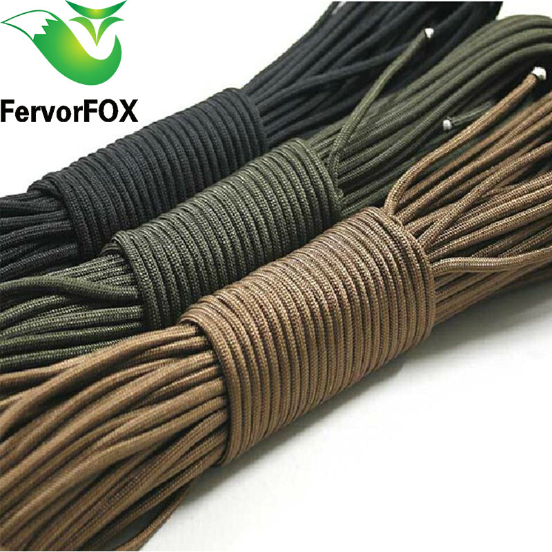 100FT(30 Meters) Dia. 2mm one stand Cores Paracord for Cord Lanyard Camping outdoor Climbing Camping Rope Hiking Clothesline