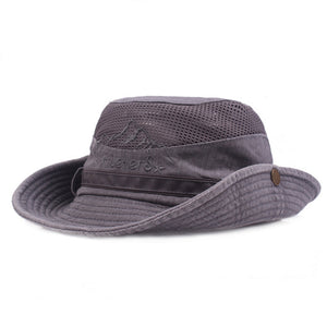 Tri-polar Hiking Hat Men Wide Brim Foldable Cap Summer Hat Sun Protection Hunting Hat Hiking Fishing Camping Outdoor Sport Caps