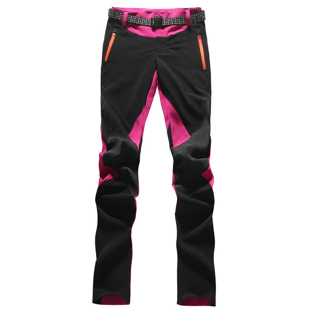 JACKSANQI Summer Women's Quick Dry Pants Hiking Sports Outdoor Trousers Water Repellent Trekking Climbing Female Pants RA097