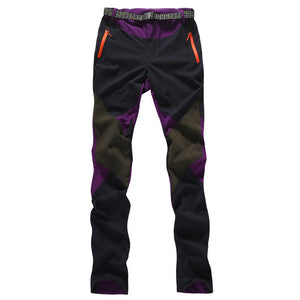 JACKSANQI Summer Women's Quick Dry Pants Hiking Sports Outdoor Trousers Water Repellent Trekking Climbing Female Pants RA097