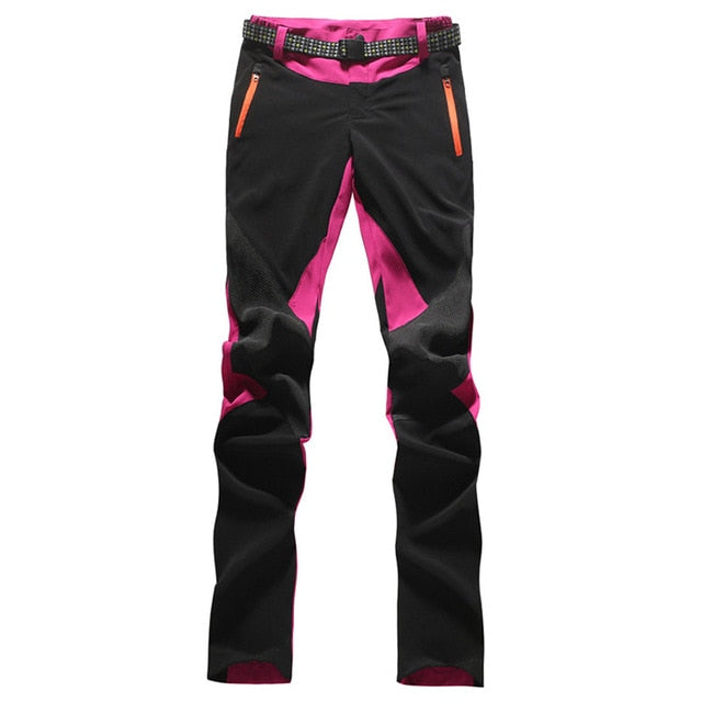 Mountainskin Women's Pants Summer Elastic Breathable Quick Dry Hiking Trousers Outdoor Camping Trekking Sport Female Pants VB084