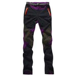 Mountainskin Women's Pants Summer Elastic Breathable Quick Dry Hiking Trousers Outdoor Camping Trekking Sport Female Pants VB084