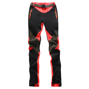 Mountainskin Women's Pants Summer Elastic Breathable Quick Dry Hiking Trousers Outdoor Camping Trekking Sport Female Pants VB084